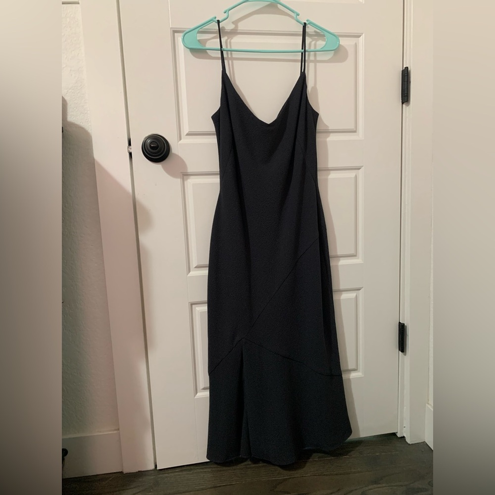 Black halo dress, size 6, black